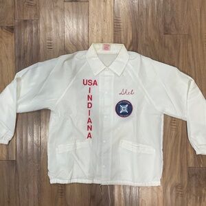 Vintage Lions Club Youth Foreign Exchange Student Windbreaker